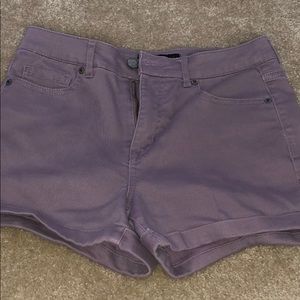 aeropostal high wasted midi shorts